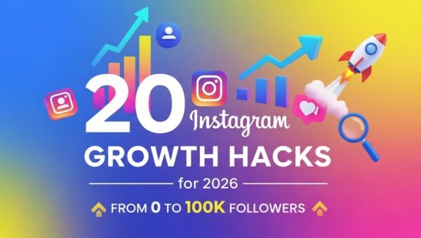 20 Instagram Growth Hacks for 2026: From 0 to 100K Followers