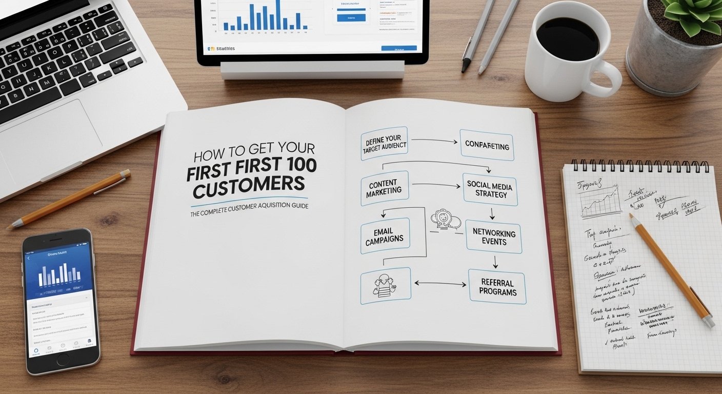 How to Get Your First 100 Customers: The Complete Customer Acquisition Guide