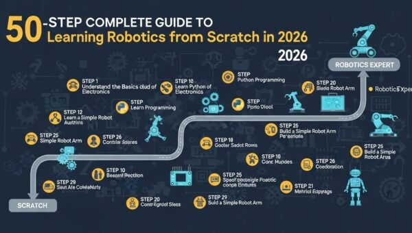 Complete Guide to Learning Robotics from Scratch in 2026