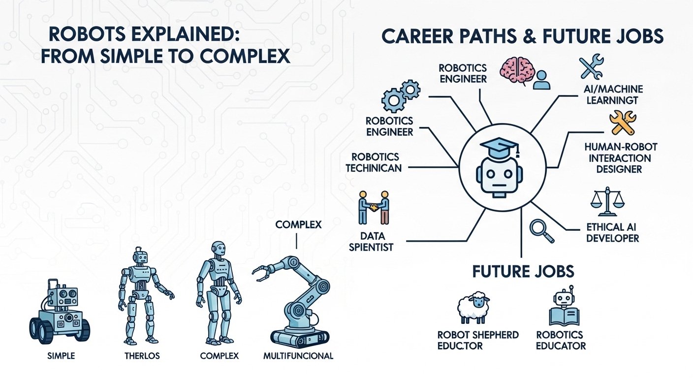 Robots Explained: From Simple to Complex + Career Paths