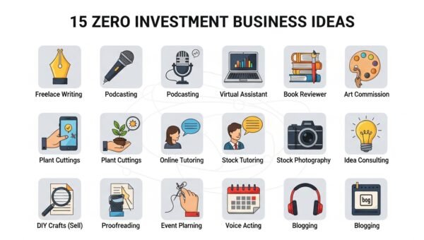 15 Zero Investment Business Ideas: Start With Nothing