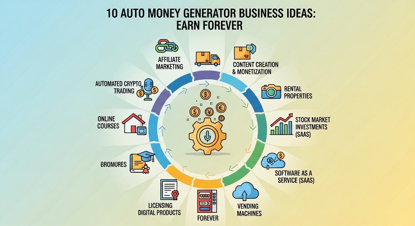 10 Auto Money Generator Business Ideas: Earn Forever