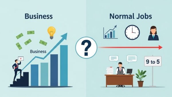 Why Business Wins Over Normal Jobs: Should You Quit Job?