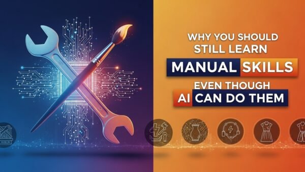 Learn Manual Skills Even Though AI Can Do Them