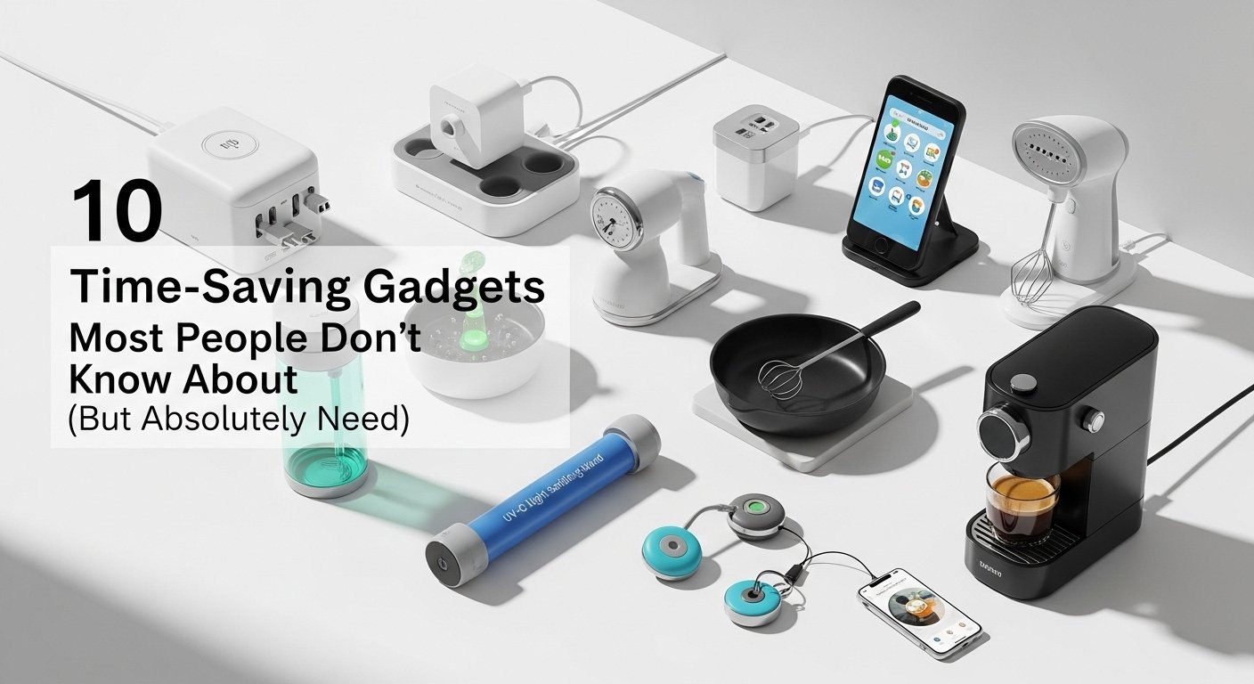 10 Time-Saving Gadgets Most People Don’t Know About