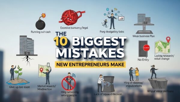 The 10 Biggest Mistakes New Entrepreneurs Make