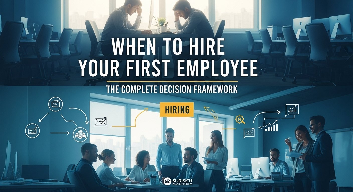 When to Hire Your First Employee: The Complete Decision Framework