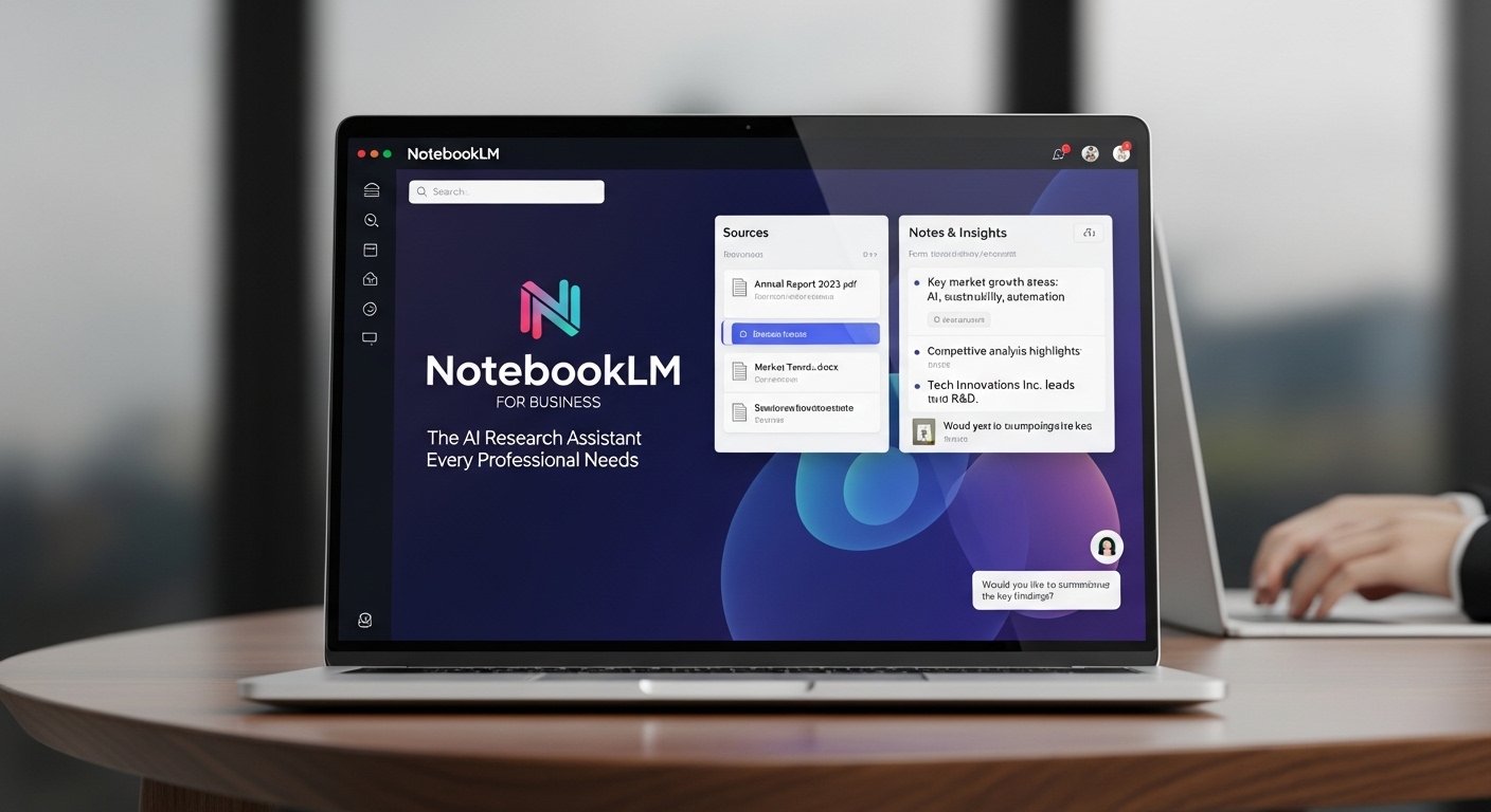 NotebookLM for Business: The AI Research Assistant Every Professional Needs