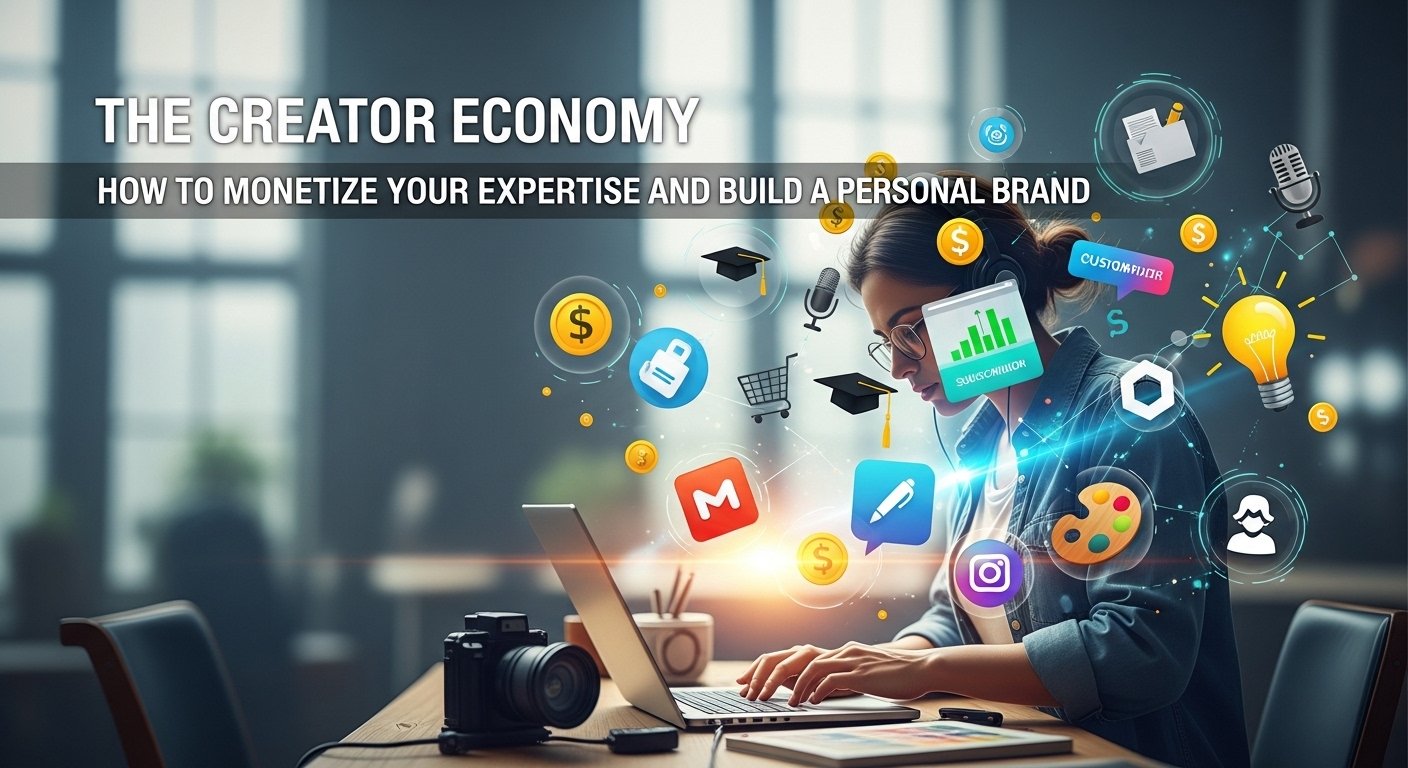 The Creator Economy: How to Monetize Your Expertise and Build a Personal Brand